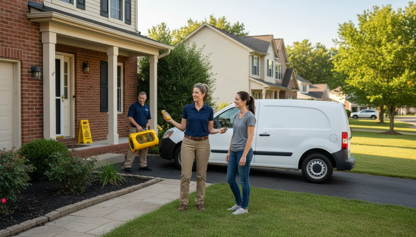 Water restoration image for Flood Water Cleanup, Removal And Restoration Services in Strongsville, OH